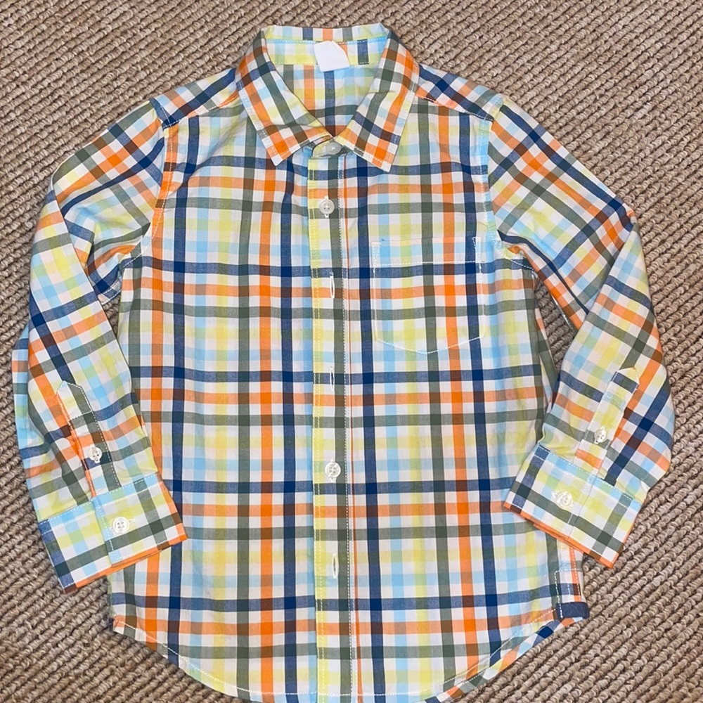 NWOT Gap Kids size 4 years long sleeve collar shirt